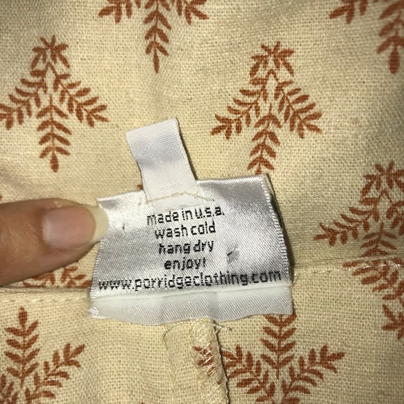 Anthro Porridge Linen Wheat Midi Kimono Dress - Picture 7 of 8